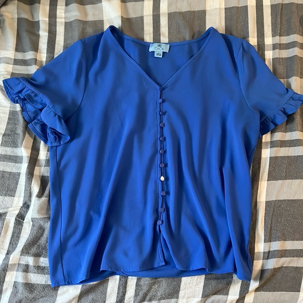 COPY - Blue Cece blouse
